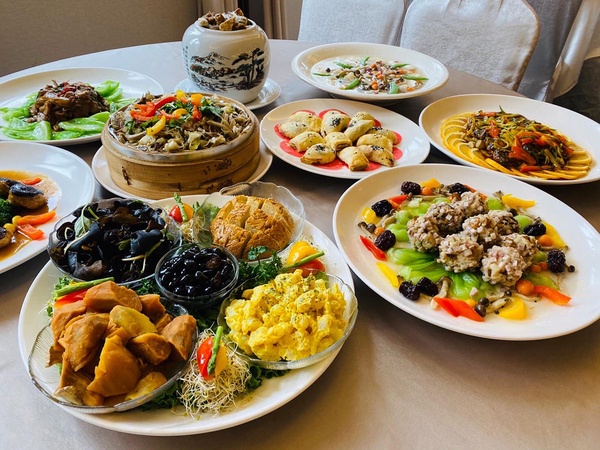 台北素食吃到飽餐廳推薦:春天素食餐廳