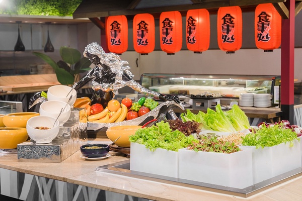台北素食吃到飽餐廳推薦:長春素食名人館