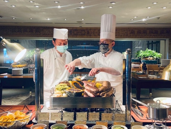 台北素食吃到飽餐廳推薦:君悅酒店 茶苑