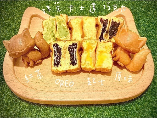 全台必吃雞蛋糕推薦1:台北西門|一條貓貓燒