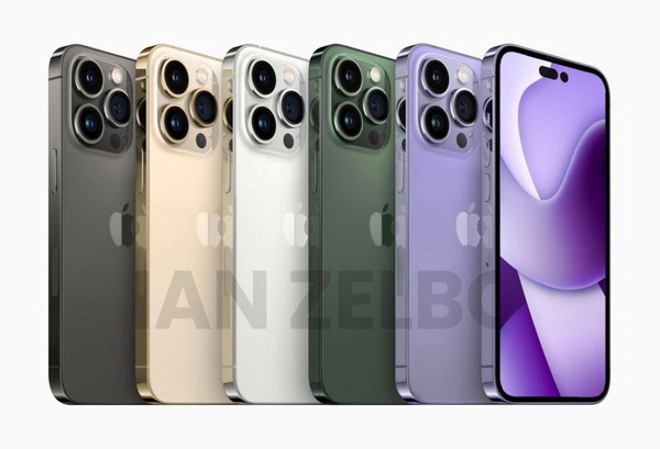 天峰藍再見！iPhone 14「仙女紫」新色準備上位，醜瀏海將被這天才設計取代