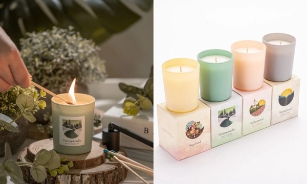 秋冬居家香氛推薦:Vana Candles 北歐幻彩袖珍 Vinterparadis 雪國幻境