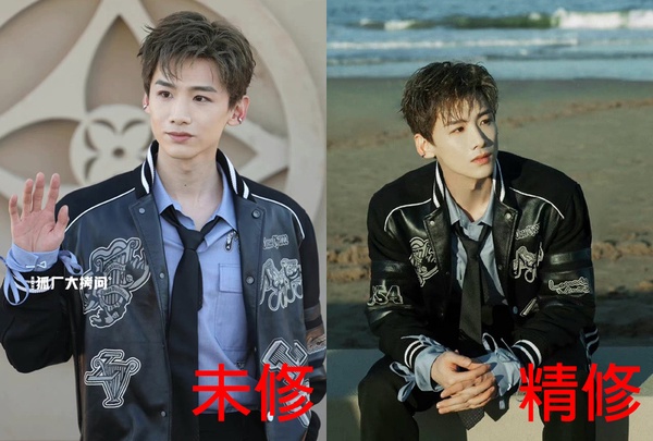 陸劇8位男星LV大秀「精修vs未修」對比!龔俊&朱一龍精修有差異,王鶴棣濃顏長相太吃香