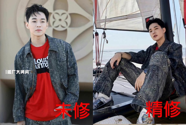 陸劇8位男星LV大秀「精修vs未修」對比!龔俊&朱一龍精修有差異,王鶴棣濃顏長相太吃香