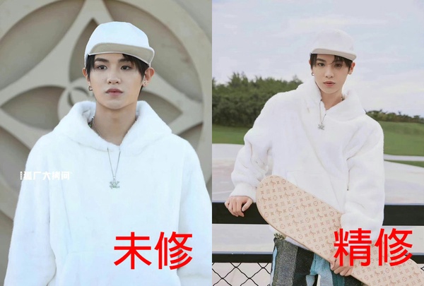 陸劇8位男星LV大秀「精修vs未修」對比!龔俊&朱一龍精修有差異,王鶴棣濃顏長相太吃香