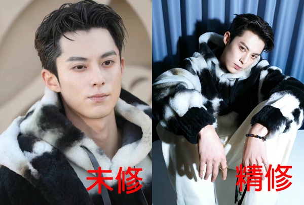 陸劇8位男星LV大秀「精修vs未修」對比!龔俊&朱一龍精修有差異,王鶴棣濃顏長相太吃香