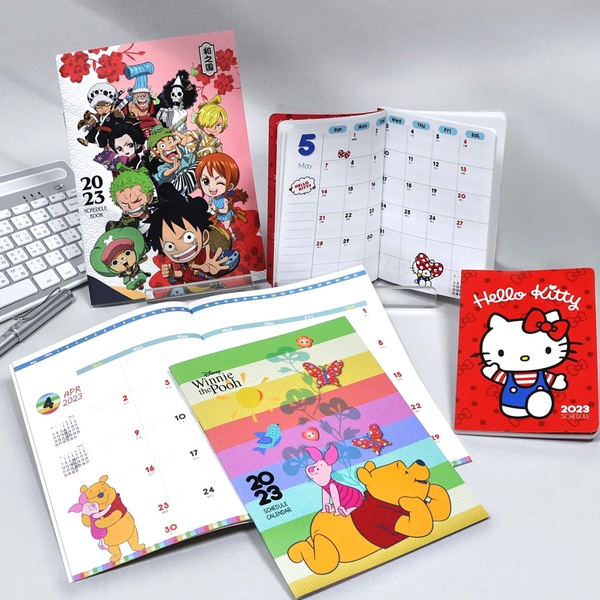 史努比年曆太萌!7-11「2023卡通年曆&日誌本」登場,Kitty、維尼、米奇和航海王通通有