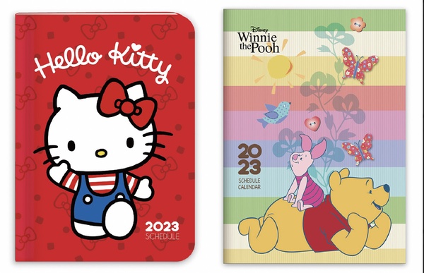 史努比年曆太萌!7-11「2023卡通年曆&日誌本」登場,Kitty、維尼、米奇和航海王通通有