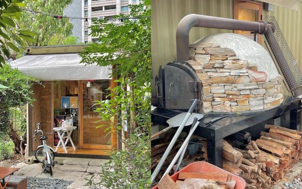 北部露營風餐廳推薦6：Pizza shalom 柴燒窯烤披薩