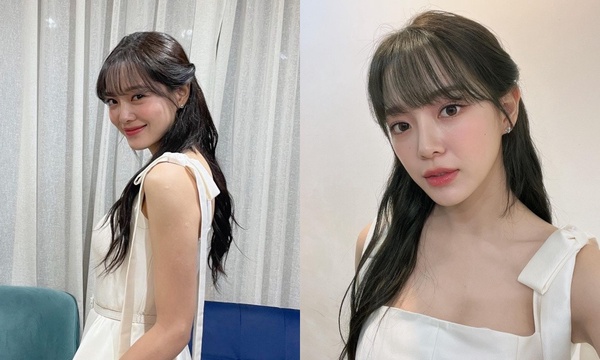 2022韓國女星「公主頭」造型範本！韓韶禧、金世正初戀感爆棚，IU三股辮顯瘦又減齡