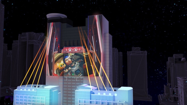 2022新北歡樂耶誕城Disney+3D雷射光雕投影秀!還有極光首度現身