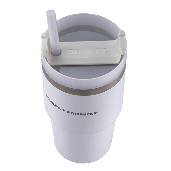 星巴克2022聖誕新品「STANLEY白不鏽鋼TOGO冷水杯」,售價1,250元