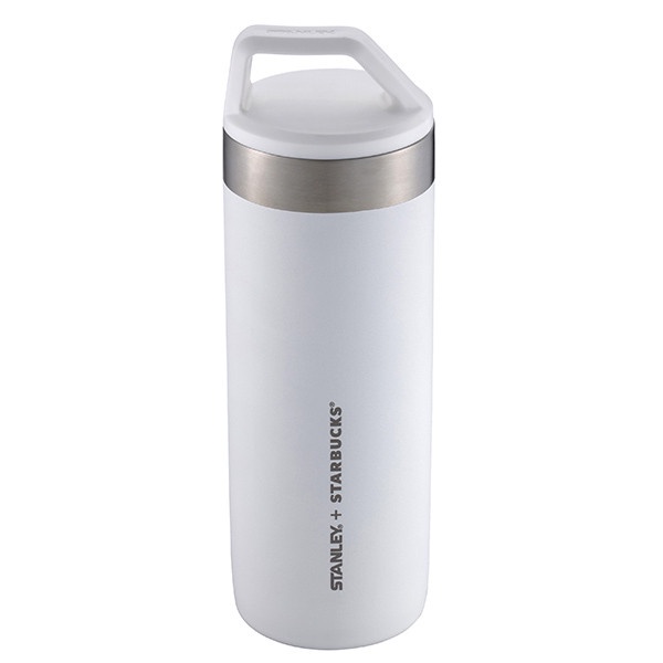 星巴克2022聖誕新品「STANLEY白18OZ不鏽鋼瓶」,售價1,680元