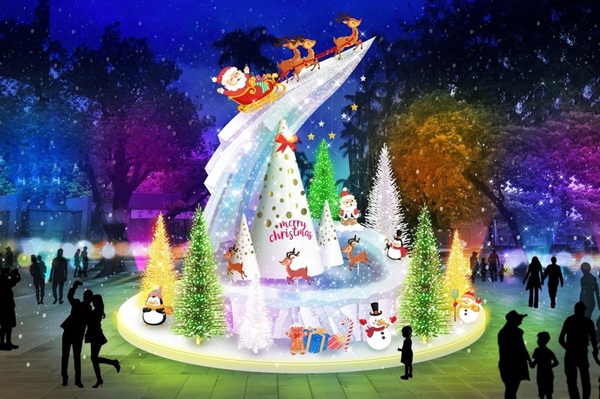2022「屏東聖誕節」11/11登場！下雪時間、絕美燈飾搶先看，「這幾天」還有聖誕市集