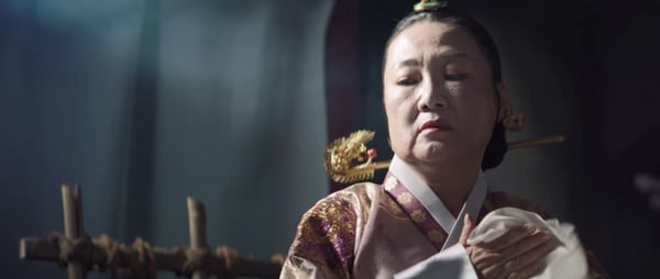 《王后傘下》鏡頭解析！「染血的鳥」象徵世子病重，「這圖」隱喻啓晟大君真面目，太絕
