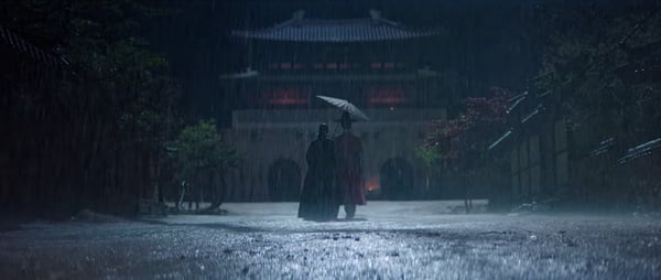 《王后傘下》鏡頭解析！「染血的鳥」象徵世子病重，「這圖」隱喻啓晟大君真面目，太絕