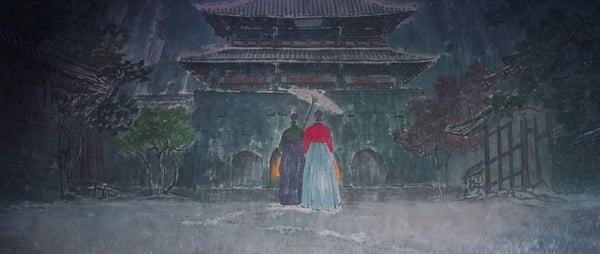 《王后傘下》鏡頭解析！「染血的鳥」象徵世子病重，「這圖」隱喻啓晟大君真面目，太絕