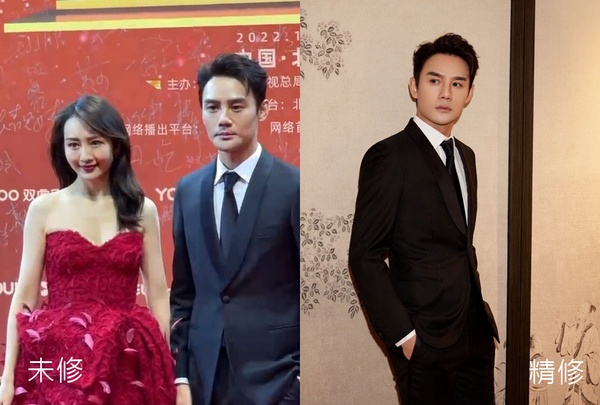 陸劇演員紅毯造型「未修vs.精修」！孫儷&amp;童瑤美翻，關曉彤髮型不過關，她生圖有點恐怖