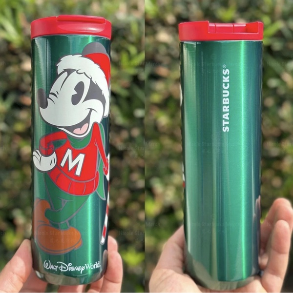 米奇聖誕杯太可愛！星巴克 x Disney 聖誕聯名登場，米奇漸層吸管杯、米奇馬克杯超欠收