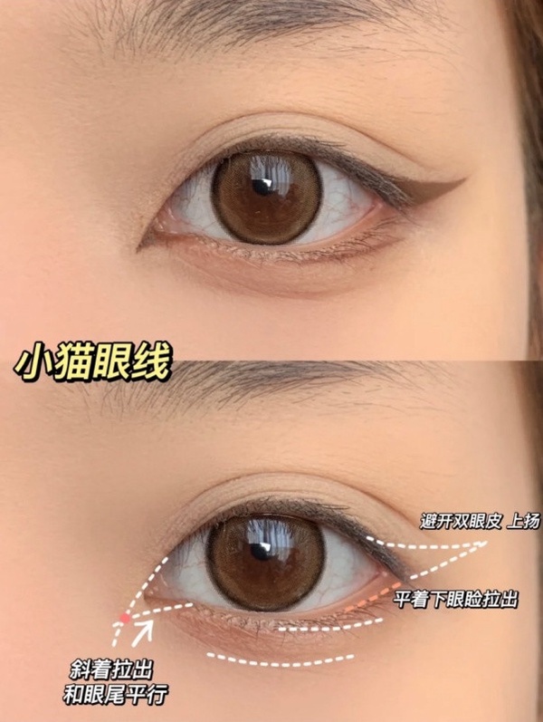 我適合上揚眼線/下垂眼線?超神準「自測眼線畫法」一秒找出命定眼線、放大雙眼