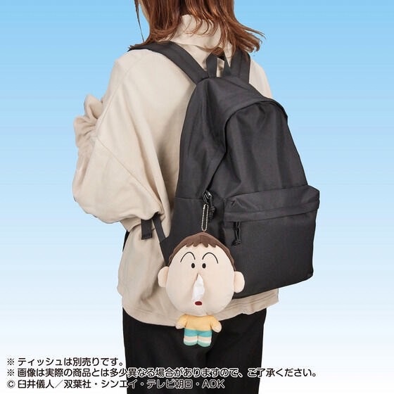 蠟筆小新必買周邊！蠟筆小新阿呆推「阿呆袖珍面紙套」，超萌阿呆讓你隨身掛著走
