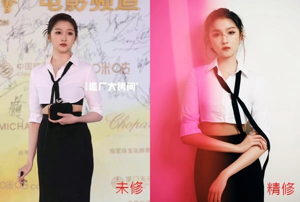 金雞獎16位明星「精修vs.未修」!王鶴棣&沈月同框,楊穎&倪妮美翻,陳妍希卻成了災難