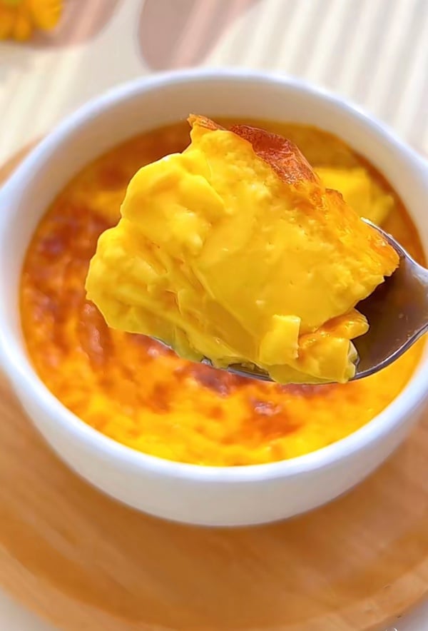 氣炸鍋甜點食譜推薦:焦糖烤布丁