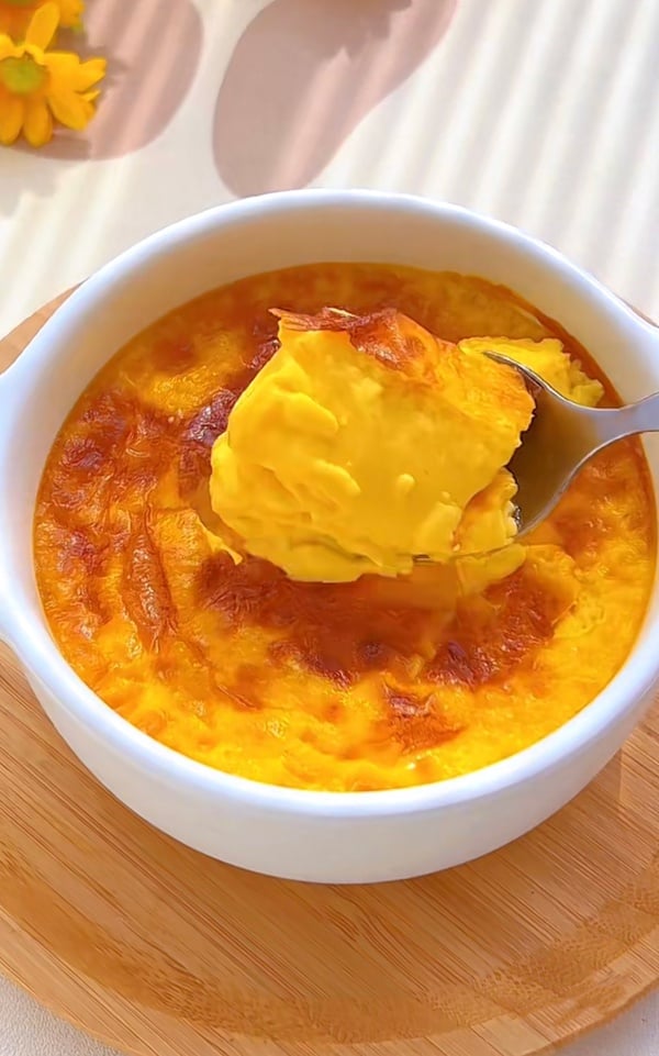 氣炸鍋甜點食譜推薦:焦糖烤布丁