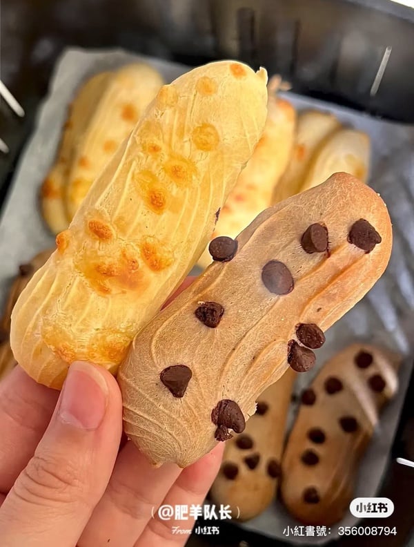 氣炸鍋甜點食譜推薦:起司手指麻糬