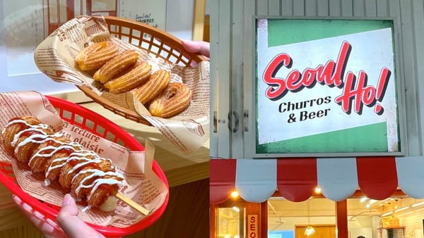 韓國吉拿棒熱狗！「SEOUL HO」插旗圓山花博市集，吉拿棒+熱狗超罪惡，必吃韓國小吃+1