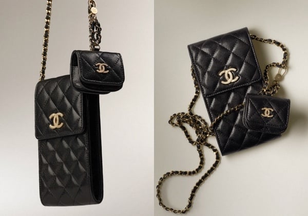 2022「精品手機袋」推薦：CHANEL 鏈帶口蓋手機包
