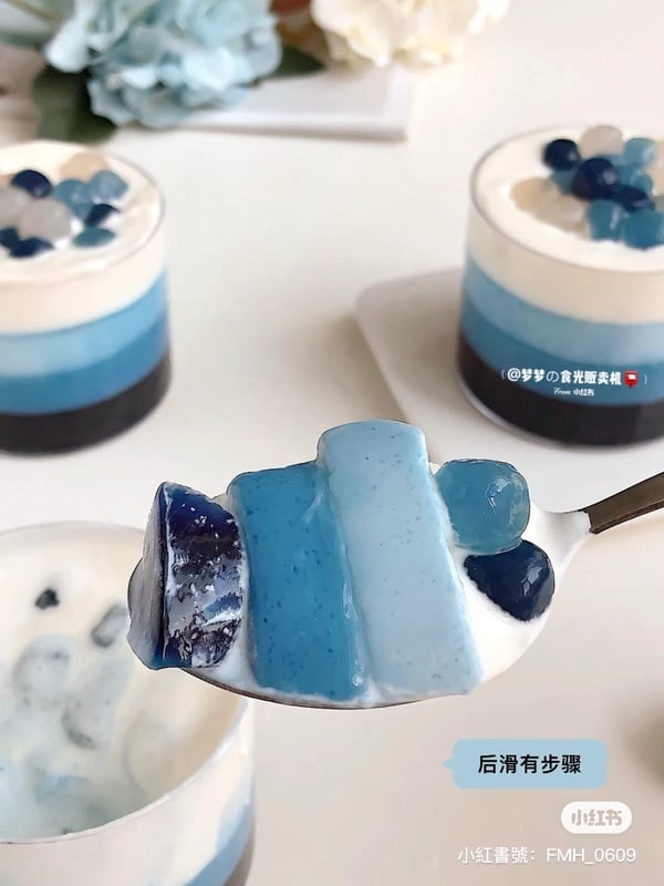 免烤箱甜點食譜推薦：珍珠奶蓋奶凍杯