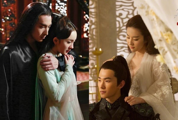 9組陸劇女星演「同角色」！趙露思搭的男神大輸周冬雨，鄭爽&amp;楊穎演「貝微微」一樣糟糕
