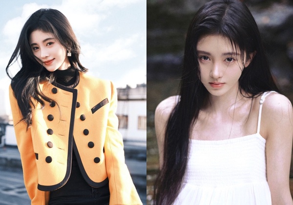 女星長/短髮範本:鞠婧禕