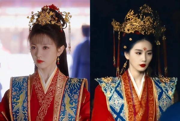 8組「古裝劇撞衫」對比!田曦薇婚服撞衫劉詩詩,趙露思藍衣撞衫楊紫,肖戰&楊洋也撞過
