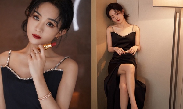8位「女星黑洋裝／禮服造型」！韓韶禧小黑裙超辣、迪麗熱巴美艷動人，趙露思少女可愛