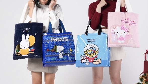 7-11聖誕福袋!12款史努比、Kitty、MIFFY及貓貓蟲咖波限量福袋,內容物、開賣日看這
