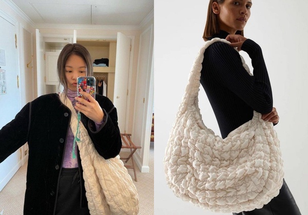 女星同款輕奢/小眾包推薦:趙露思—Lula 漆皮方釦肩背包,NT2,790,NT17,500