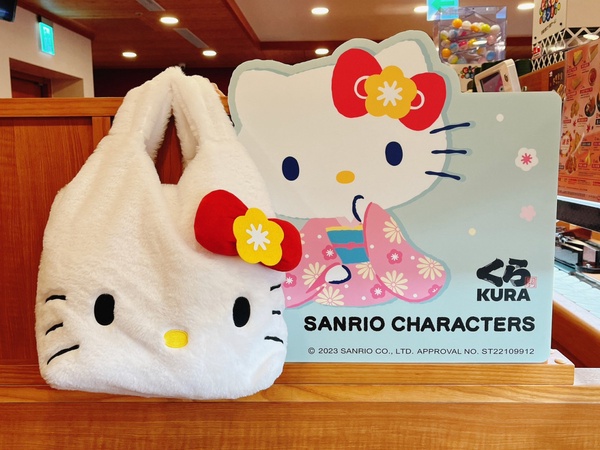 Kitty玩偶免費送!藏壽司聯名三麗鷗家族第二彈,送Kitty、布丁狗,集點再送Kitty提袋