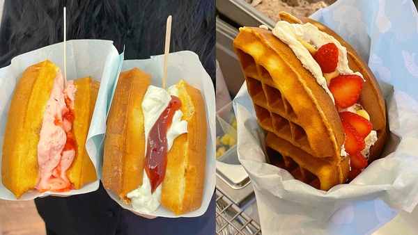 韓國華夫餅登台！「白狐院華夫餅」插旗台北信義區，限定草莓季華夫餅、白狐布丁必嚐鮮
