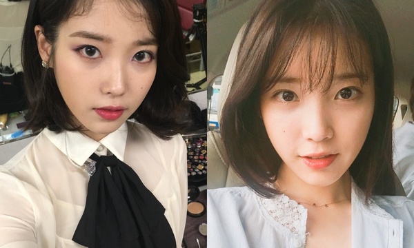 國民妹妹IU「初戀感髮型」範本推薦:胎毛瀏海修飾寬額頭、原生髮色化身男神收割機!