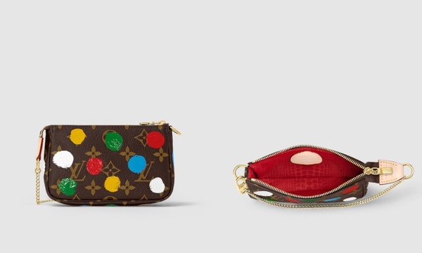 2023老花精品包推薦:LOUIS VUITTON LV X YK 迷你小皮包,NT$34,000