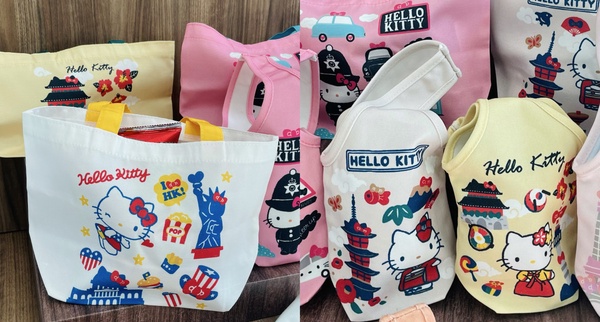 7-11「Hello Kitty玩遊世界提袋」加購99元，Kitty泡麵碗、疊疊杯、行李箱、相機超欠收