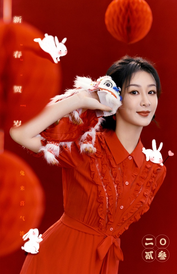 陸劇15位女星過年造型!趙麗穎&楊紫&熱巴同款紅裙PK,唐嫣倪妮港風美翻,而她意外驚豔