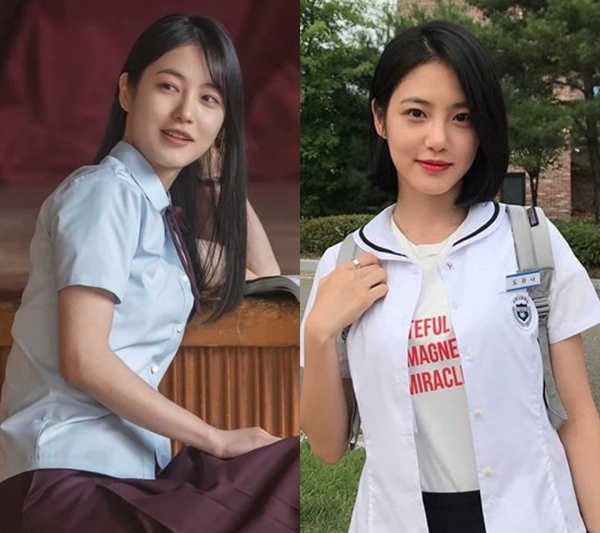 韓國新生代女演員高中舊照！《浪漫速成班》盧允瑞高中更美，高允貞&韓韶禧從小美到大