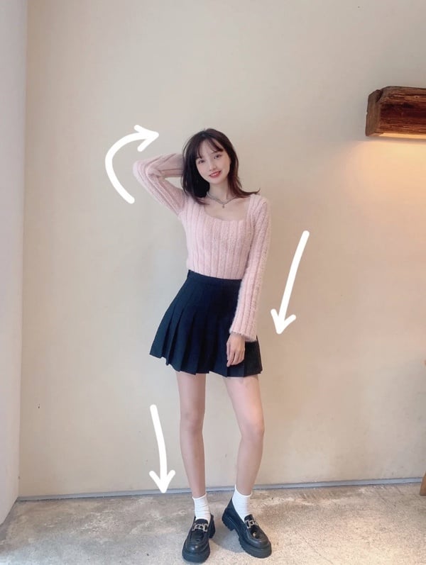 拍照POSE怎麼擺？顯瘦「全身拍照姿勢」一看就會，視覺顯瘦5公斤、長腿一秒Get