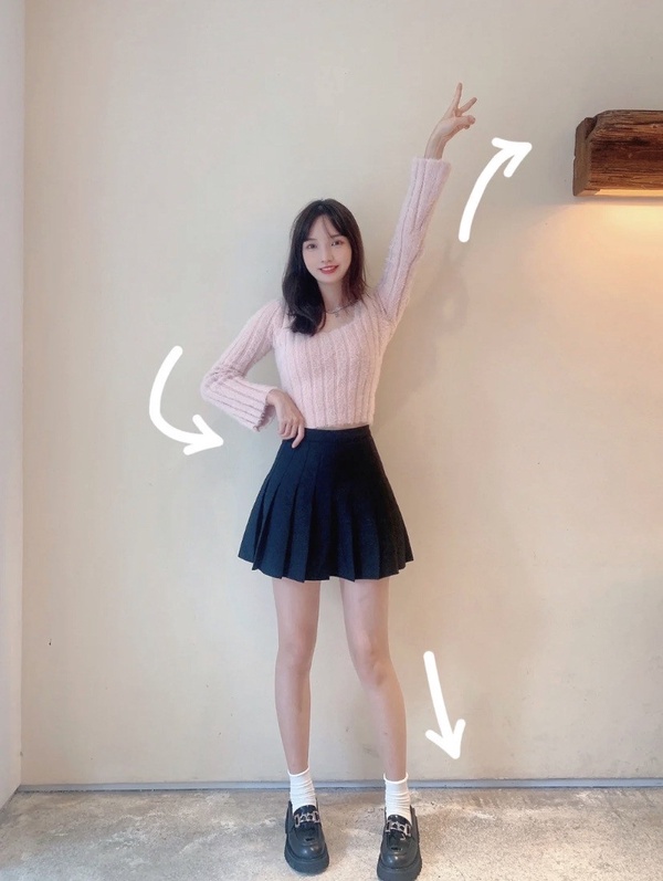 拍照POSE怎麼擺？顯瘦「全身拍照姿勢」一看就會，視覺顯瘦5公斤、長腿一秒Get