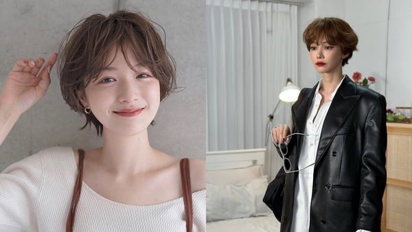2024「短捲髮造型」20款範本推薦，蓬鬆捲髮、氣墊燙，搭配瀏海秒變巴掌臉