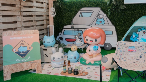 6米高巨大咖波！「貓貓蟲咖波凹豆好日子巡迴展」即日起臺中驛鐵道文化園區登場