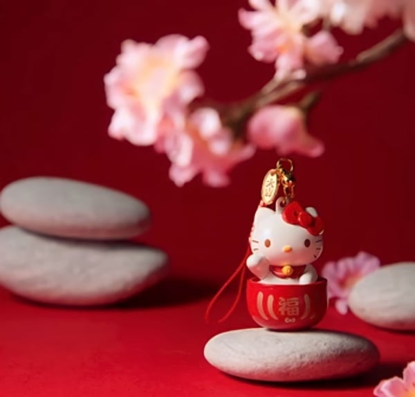 KITTY粉必收！「HelloKitty招財達摩3D造型悠遊卡」2023新登場，「這天」開賣